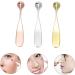Lurrose 3pcs Mask and Makeup Tool Set - Metal Facial Massage Spoon, Beauty Scoop, and Eye Cream Massager - Buy Online on GoSupps.com