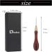 DIUDUS Leather Wooden Handle Scratch Awl Tool for Leather Sewing and DIY Handmade Projects - Buy Online on GoSupps.com