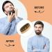 Premium 3PC Beard Comb & Brush Set with Wild Boar Bristles | Beard Shears & Wooden Comb - Perfect Beard Grooming Kit for Men - Buy Online on GoSupps.com