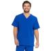 Dickies EDS Essentials Men Scrubs Top V-Neck DK645 3X-Large Big Galaxy Blue