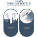 FRCOLOR 4pcs 10ml Refillable Perfume Bottles - Portable Glass Spray Bottles with Metallic Caps & Pipette for Essential Oils | Perfect for Travel & Home Use - Buy Online on GoSupps.com
