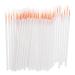 Housoutil 100pcs Disposable Eyeliner Brush Eyeliner Pencil Disposable Lipliner Brush Makeup Brush Applicator