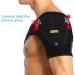 Acouto Black Shoulder Brace with Pressure Pad Breathable Shoulder Support for Rotator Cuff - Buy Online on GoSupps.com