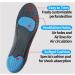 FOLAX Soft Gel Cushion Insoles - Large Size for Walk & Hiking - Shock-Absorbing Arch-Support Orthotics with Air Memory Foam - Buy Online on GoSupps.com