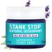 FATCO Stank Stop All Natural Deodorant Cream in a Jar with Tallow and Organic Coconut Oil Lavender + Sage (1 oz) Lavender Sage 1 Fl Oz (Pack of 1)