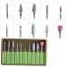 minkissy 3 Sets Nails Kits Nail Grinding Polisher Nail Drill Bit Brush Gel Nails Bit Nail Drill Replacement Bits Manicure Sand Tool Ceramic Nail File Nail Bit Nail Drill Tool Gravel Diamond - Buy Online on GoSupps.com