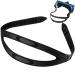 Silicone Dive Mask Strap Black Silicone Mask Strap Diving Swim Snorkeling Mask Strap Spare Part Accessory for Divers and Water Sports
