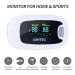 CONTEC CMS50NA Pulse Oximeter - Fingertip Blood Oxygen Monitor SpO2 PR Value Waveform - Grey - Buy Online on GoSupps.com