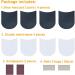 UNIKSTEP 2 Pairs Shoe Heel Pads - 3.5mm Rubber Thickness, Anti-Slip Cushion & Protector Kit - Buy Online on GoSupps.com