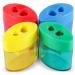 KIDMEN 2 Holes Pencil Sharpener Pencil Sharpener for Kids Pencil Sharpener Handheld-12 PACK - Buy Online on GoSupps.com