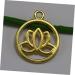 VILLCASE 200 Pcs Charms Lotus Flower Crafts Making Hat Base for Making Hats Flower Charms Lotus Charm Side Release Buckle Buddha Charms for Lotus Bracelet Charms Yoga Charms Pendant Jewelry - Buy Online on GoSupps.com