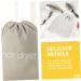 Baluue 4pcs Hair Dryer Storage Bag Hairdryer Hair Dryer Travel Bag Canvas Totebags Light Grey Fabric - Buy Online on GoSupps.com