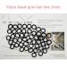 Soft Cotton Hair Ties for Baby Girls - 150PCS Black White Pink Hair Bands - Buy Online on GoSupps.com