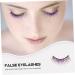 Didiseaon 30 Pairs Fluffy extend False Eyelashes With diamond Fake eyelashes eyelashes fluffy clothing Cosmetic bag make up flash strip lashes colored fake lashes - Buy Online on GoSupps.com