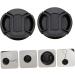 Milisten 4 Pcs Camera Lens Cover Lens Cover Replacement Mm Lens Cover SLR Camera Lenses Shots Camera Front Cap Lens Protective Covers Lens Protector Universal Lens Cap Dust Cover Black 6.7X6.7CM - Buy Online on GoSupps.com