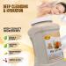 SPA REDI Clay Mask - Milk and Honey 128 Oz | Detoxifying Pedicure & Body Treatment | Deep Cleansing & Hydrating Skin Care - Buy Online on GoSupps.com