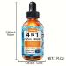4-in-1 Facial Serum 1 Fl Oz Hyaluronic Acid Niacinamide Vitamin C and E for Even Skin Tone - Buy Online on GoSupps.com
