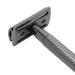 Durable Black Safety Razor - Non-Slip Double Edge for Travel & Home | International Shipping Available - Buy Online on GoSupps.com