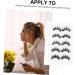 Angoily 5 Pairs Artificial False Eyelashes Creative Fake Eyelashes Cosmetics Tools Makeup Tool Long Extension False Lash Women Makeup Eyelash Curl Genuine Lashes Unique 3d Chemical Fiber - Buy Online on GoSupps.com