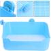 Housoutil Guinea Pig Bedding Bunny Bedding for Rabbits Ferret Potty Trainer Rabbit Litter Rabbit Potty Trainer Ferrets medium Blue - Buy Online on GoSupps.com