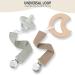 Pacifier Clip 4 Pack - Fabric Leash Binky Holder for Boys and Girls - Unisex Baby Shower Gift - Buy Online on GoSupps.com