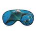Sleep Mask for Men Women Manta Ray and Fishes Eye Cover for Sleeping Breathable Sleep Eye Mask with Adjustable Elastic Strap Light Blocking Eyeshade for Night Sleeping Nap