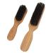 Ergonomic Bamboo Beard Brush for Men - Reinforced Handle Portable & Versatile Styling Tool - Buy Online on GoSupps.com