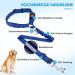 Buy Slowton 2-in-1 Dog Car Seat Belt | Adjustable & Reflective Headrest Retention | Universal Buckle | G.Hellblau - 2PCS - Buy Online on GoSupps.com