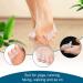 Sumifun Gel Toe Spreader: Silicone Protection for Overlapping & Crooked Toes | Pain Relief for Bunions & Small Toe Corrections - Buy Online on GoSupps.com
