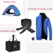 3 PCS 26 Black Separating Zippers - DIY Craft Zipper Replacement Kit for Coats, Jackets, and Clothes - Assorted Lengths - Sewing Supplies - Buy Online on GoSupps.com