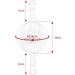 MaxxMMA Double End Ball with Pump - Durable Training Equipment - Buy Online on GoSupps.com