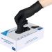 100 Pack Large Black Nitrile Gloves 4 Mil - Disposable Nitrile Gloves - AKGK - Buy Online on GoSupps.com