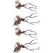 2 Pairs Christmas Hair Pins Reindeer Antlers Clips for Costume Party School Event - Buy Online on GoSupps.com