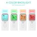 Maymocon Baby Ear Thermometer - Infrared Digital 4-in-1 Touchless Forehead Thermometer for Kids & Adults - CE Approved with Fever Alarm - 1S Reading - Memory Function - Grey Cap - Buy Online on GoSupps.com