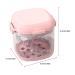 Ristyur Rosa Retainer Holder | Hollow Tooth-Aligner Case with Mirror & Brush | Orthodontic Box for Braces - Transparent Food-Grade Protection - Buy Online on GoSupps.com