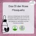 Leucosia Pure Rose Oil Mosqueta 100% - Soothing Rosehip Oil for Face Body & Hands - 50ml Nourishing Body Oil - Buy Online on GoSupps.com