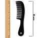 Pack of 6 Men's Hair Combs for Styling - Small Pocket Hair Combs Set for Men, Kids, Barber - Mini Mustache and Beard Combs Included - Buy Online on GoSupps.com