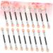 FOMIYES 50pcs Makeup Applicators Eyeshadow Brush Sponge Eyeshadow Makeup Brush Eye Shadow Stick Sponge Head - Buy Online on GoSupps.com