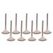 Premium 9-Piece Fan Brush Set | Champagne Makeup Applicator Kit | Three Colors | International Shipping Available - Buy Online on GoSupps.com