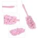 Premium Bath Sponge Loofah with Handle for Men & Women - Versatile Shower Accessory (Random Color - Buy Online on GoSupps.com
