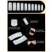 Deciniee Acrylic Nail Kit - 1000 Clear & Natural Fake Nails for French Manicure - 10 Sizes Extension Tips with Box - Women's Press on Coffin Nails - Buy Online on GoSupps.com