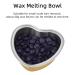 Portable Golden Heart Wax Bean Melting Shell - Reusable Aluminum Film High-Temperature Resistant for Hair Removal - Buy Online on GoSupps.com