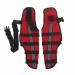 Dog Knee Brace Adjustable Dog Leg Brace Double Rear Leg Brace Elastic Shockproof Dog ACL Brace CCL Brace Hind Leg Pet Knee Pads with Reflective Strips for Pets and Dogs (L) Large