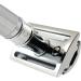 Edwin Jagger Double Edge Safety Razor - Premium Stainless Steel Shaving Tool - Buy Online on GoSupps.com