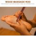 Magiclulu Handmade Wooden Acupuncture Rod & Pen - Perfect for Face Foot and Back Massage | Acupressure Tool for Deep Relief - Buy Online on GoSupps.com