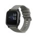 kwmobile replacement strap compatible with Garmin Venu Sq Music/Sq bracelet - fitness tracker band made of silicone in grey L grey