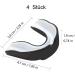 4-Pack Mouthguard for Boxing & MMA - Adult Black & White | Best Performance & Protection - Buy Online on GoSupps.com