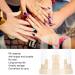 Nail Art Drill Bits Organizer Universal Nail Drill Bits Holder for Nail Salon Nail Art School for Nail Art Drill Bits(MTJ-3/beige) - Buy Online on GoSupps.com