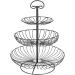 Fruit Basket Bowl 3 Layers Wire Basket Stand Kitchen Countertop Organizer Fruit Vegetable Bowl Fruit Basket Fruit Bowls (Color : Black) - Buy Online on GoSupps.com