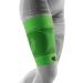 Bauerfeind Compression Skylight Bandage - Unisex Sports Compression Sleeves for Upper Leg - Enhance Muscles for Ball & Endurance Sports - Green S (1 Pair) - Buy Online on GoSupps.com